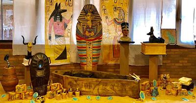 Pharaohs Tomb  - Cake by Paul of Happy Occasions Cakes.