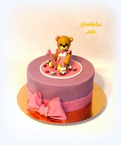 Teddy bear - Cake by Alll 