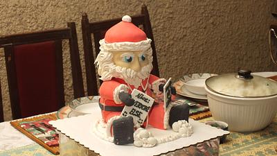 He's Coming to Town - Cake by Joy Lyn Sy Parohinog-Francisco