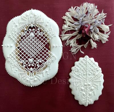 Sugar lace cookies - Cake by Anna Sweet Design