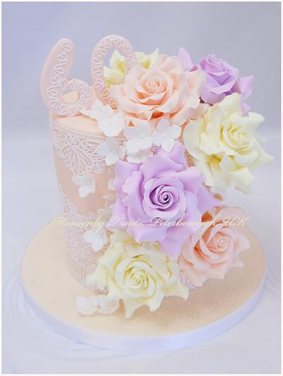 Roses :-) - Cake by Heavenly Treats by Lulu