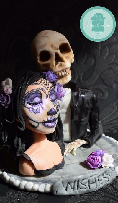Sugar Skull Bakers 2016 - Wishes - Cake by Znique Creations