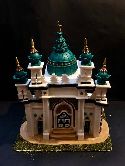 Shah Jahan Mosque  - Cake by Moccadelights /Mona