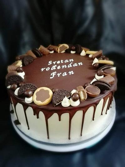 Chocolate drip cake - Cake by Danijela