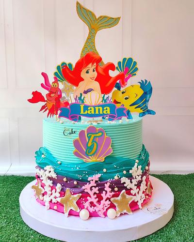 Mermaid cake  - Cake by emycakesdamnhor