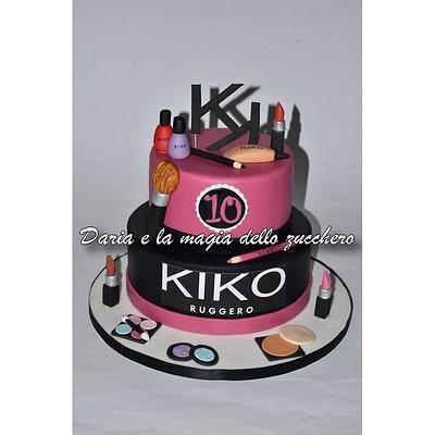 Make up Kiko cake - Cake by Daria Albanese