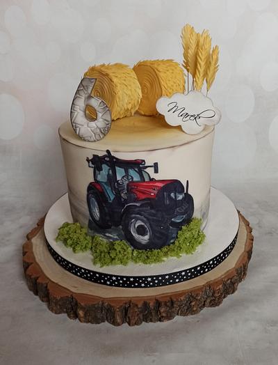 Tractor cake - Cake by Jitkap