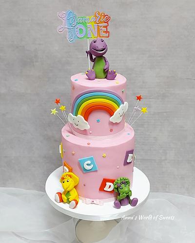 Barney & Friends Cake - Cake by Anna's World of Sweets 