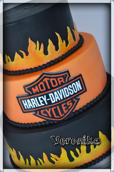 Harley-Davidson - Cake by VeronikaMary