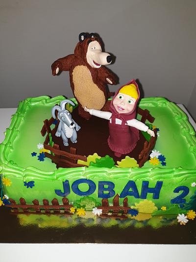 Masha And The Bear  - Cake by TORTESANJAVISEGRAD