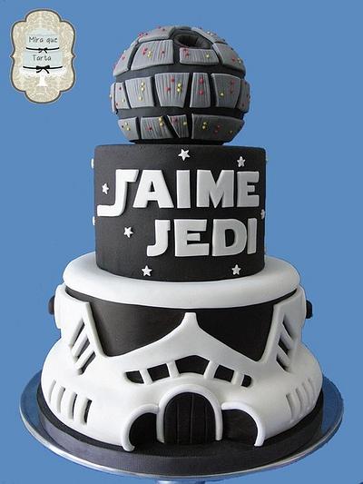 Star wars cake - Cake by miraquetarta