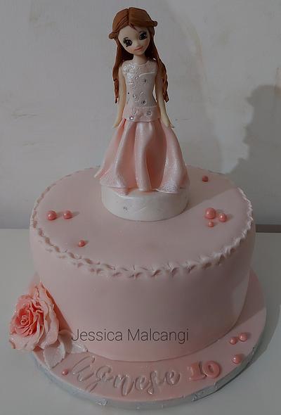Princess Agnese Cake - Cake by JMCakeLab