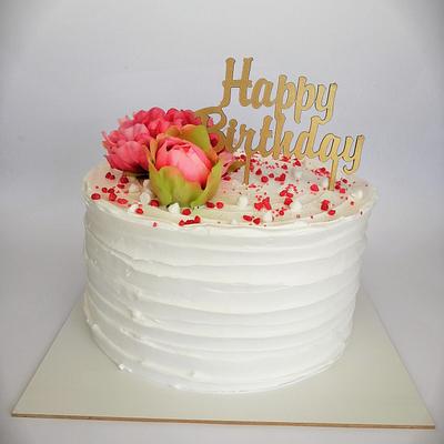 Happy birthday  - Cake by Tortebymirjana