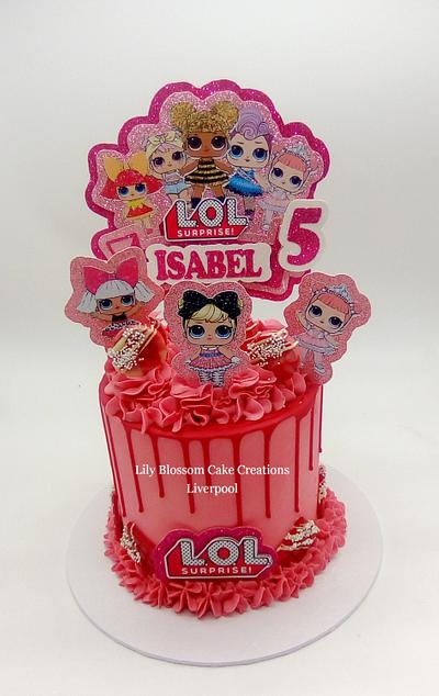 LOL Dolls 5th Birthday Cake - Cake by Lily Blossom Cake Creations