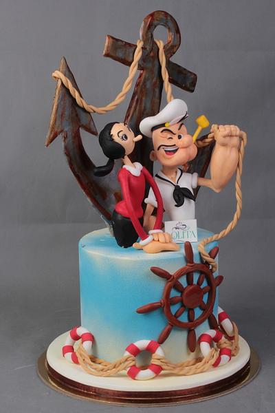 Popeye cake - Cake by Patisserie Lolita 