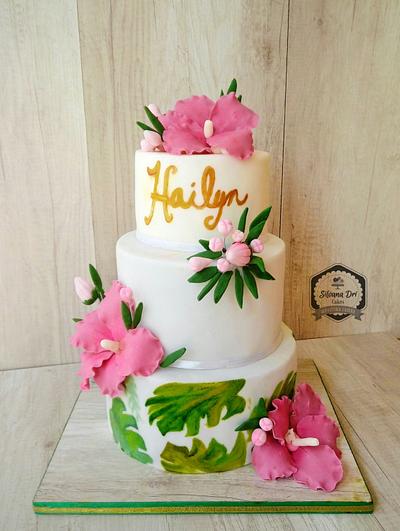 Hawaii Chic cake - Cake by Silvana Dri Cakes