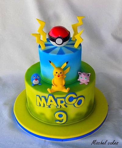 Pikachu - Cake by Mischel cakes