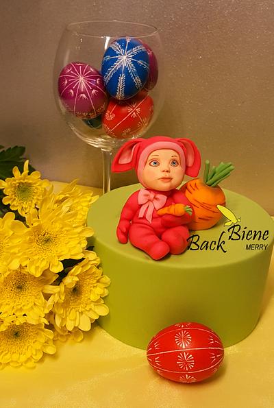 Easter bunny baby - Cake by Back Biene Merry