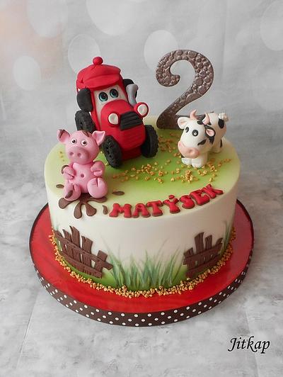 The baby cake farm - Cake by Jitkap