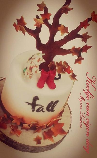 Sweet autumn collabaration - Cake by Koekjevaneigendeeg