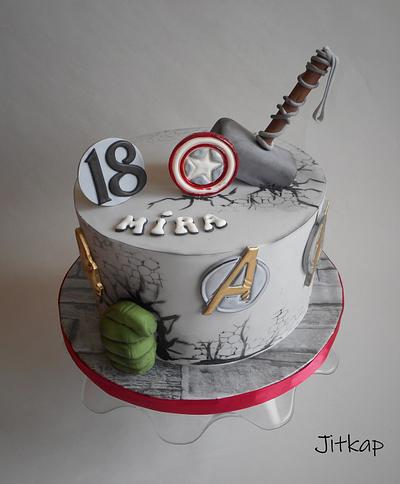 Avengers cake - Cake by Jitkap
