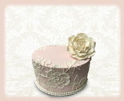 Off-white Flower - Cake by MsTreatz