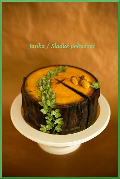 Piece of wood - Cake by Janka / Sladke pokuseni