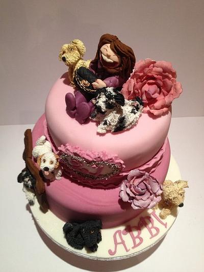 For the girl who has everything - Cake by sweet78pea