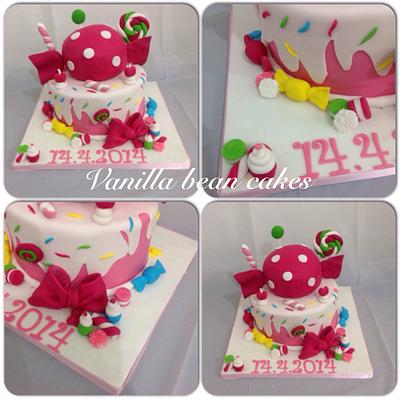 Candy cake - Cake by Vanilla bean cakes Cyprus
