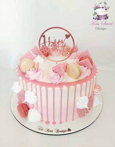 Pink bijou  - Cake by Kristina Mineva