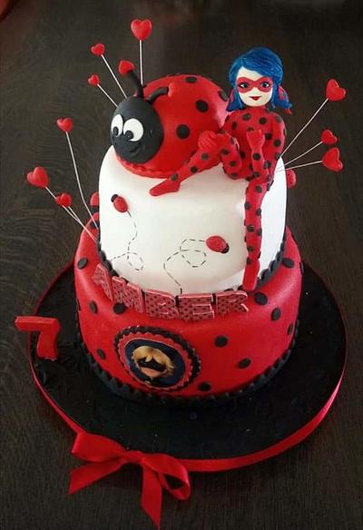 Lady bug!  - Cake by silvia ferrada colman