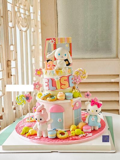 Cinnamoroll Theme  - Cake by Ms. V