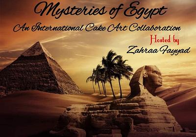 زهراء فياض تنظم تعاون دولي لصنع تورت في حب مصر  - Cake by Zahraa Fayyad