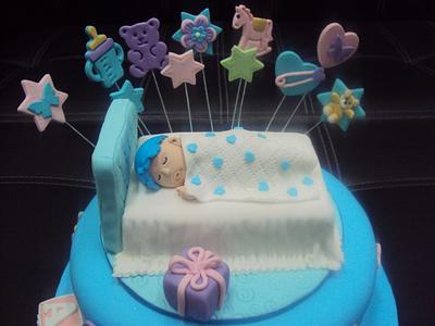 Welcome Baby Cake - Cake by Letchumi Sekaran