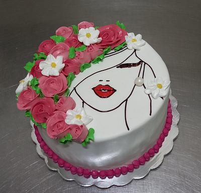 Girl cake - Cake by Anita