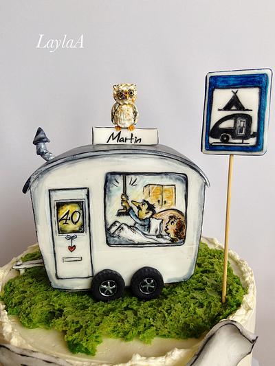 Caravan birthday cake  - Cake by Layla A