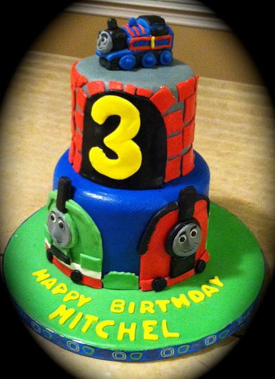 Thomas The Train Themed Cake - Cake by SignatureCake