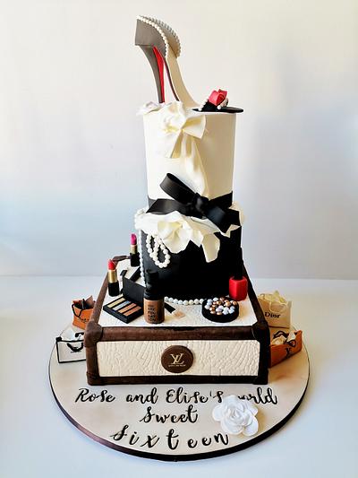 Make up and fashion cake - Cake by Nohadpatisse 