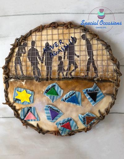 CPC Collaboration - Remembering Auschwitz - Lost Souls  - Cake by Special Occasions - Cakes, Etc