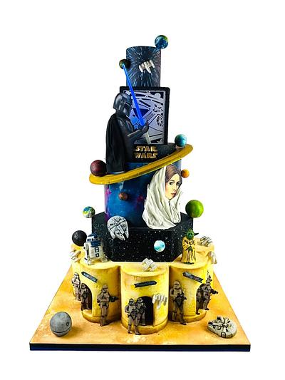 Star wars cake  - Cake by Cindy Sauvage 