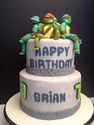 Teenage Mutant Ninja Turtles - Cake by Sassy Cakes, LLC