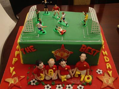 Manchester United Cake - Cake by ACM