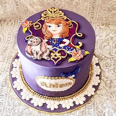 Princess Sophia the first cake - Cake by The Custom Piece of Cake