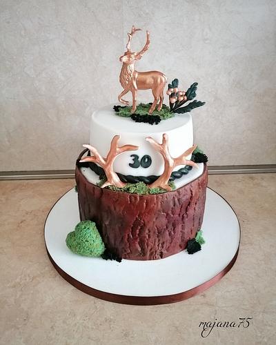 Cake for hunter - Cake by Marianna Jozefikova