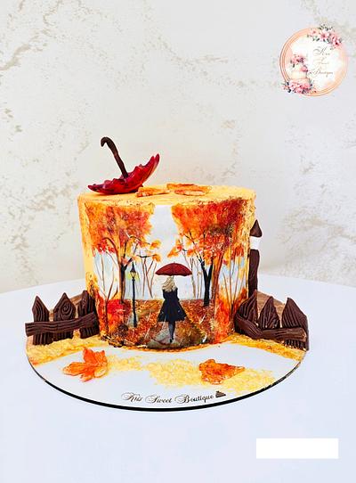 Autumn cake  - Cake by Kristina Mineva