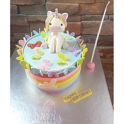 Unicorn Cake - Cake by Mora Cakes&More