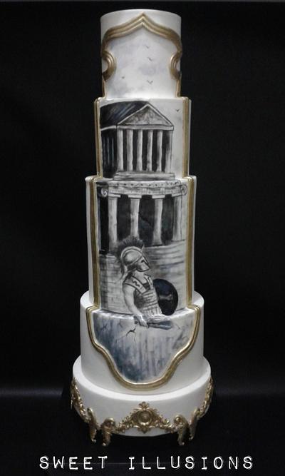 Achilles before the battle of Troy - Cake by Sweet Illusions