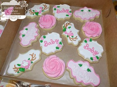 Baby Shower Cookies - Cake by Sugar Sweet Cakes