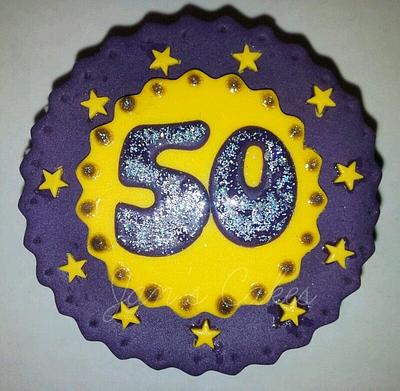 50th Birthday cake - Cake by Jan