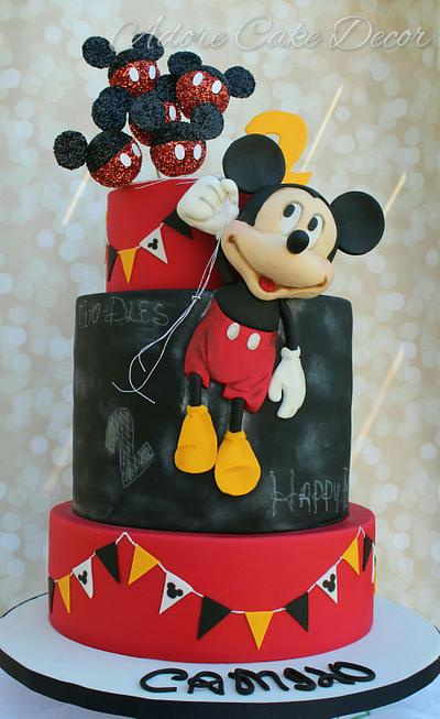 Mickey Mouse balloons cake - Cake by Adore Cake Decor